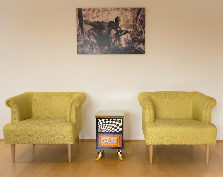 Warteraum Ordination Dr. Reichenpfader Salzburg